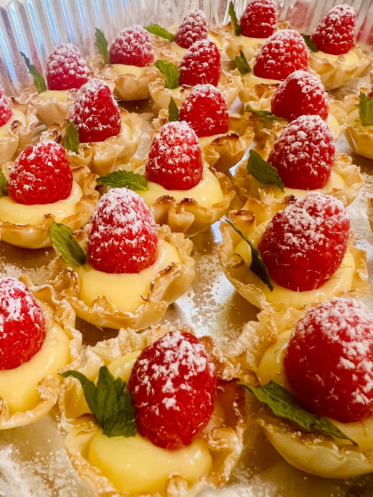 Tarteletas de Frutos de la estacion